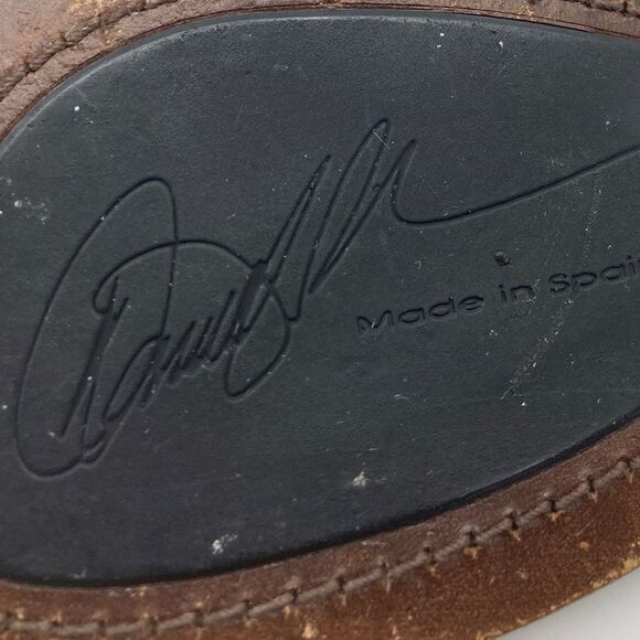 Donald J. Pliner Hizzy S1 Black/Tortoise Designer Shoe Size 9M Made in Spain - Picture 7 of 9